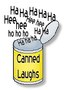 Canned laughs